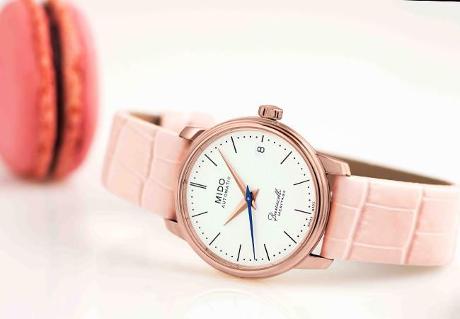 MIDO美度Baroncelli Heritage永恆系列復刻超薄腕錶，型號：M027.207.36.010.00