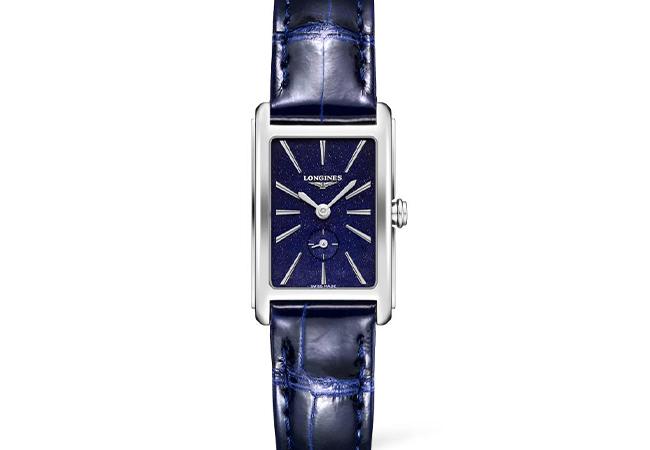 Longines 浪琴表DolceVita多情系列星空藍女士腕錶，型號：L5.255.4.93.2