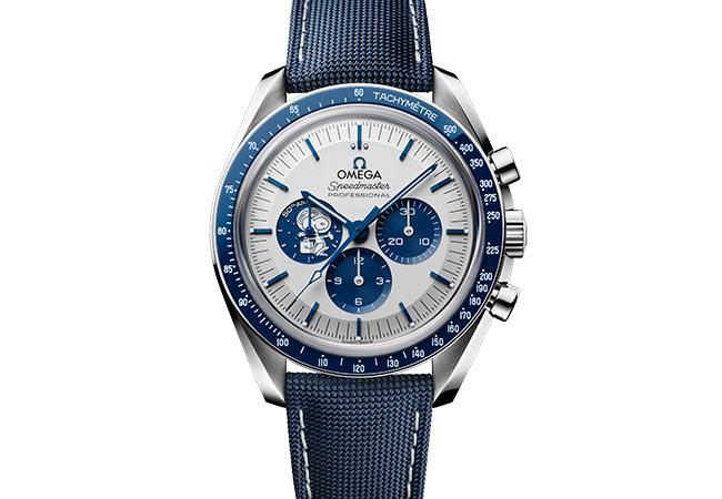 OMEGA 超霸銀史努比獎章五十週年紀念錶 Speedmaster Silver Snoopy
