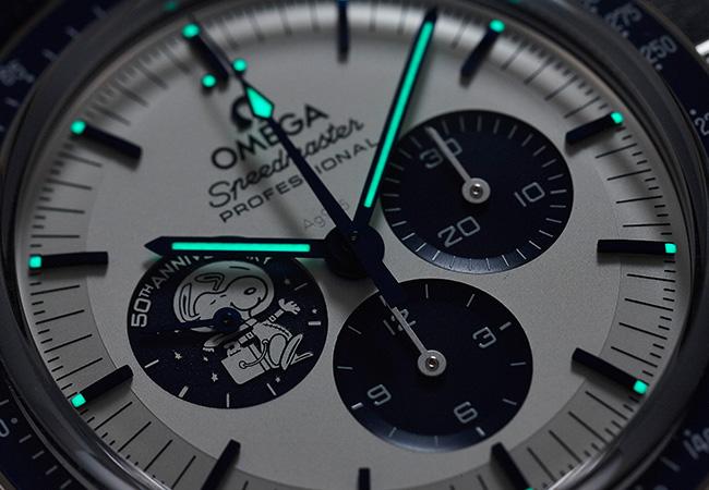 OMEGA 超霸銀史努比獎章五十週年紀念錶 Speedmaster Silver Snoopy