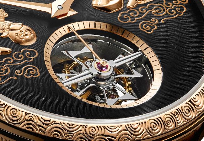 江詩丹頓Vacheron Constantin Traditionnelle系列陀飛輪腕錶採用的是226型江詩丹頓自製機芯。