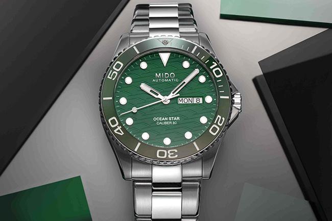 金秀賢戴上MIDO美度Ocean Star海洋之星展現卓越