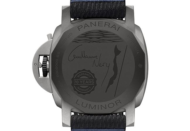沛納海PANERAI LUMINOR MARINA GUILLAUME NÉRY版腕錶，型號：PAM01122