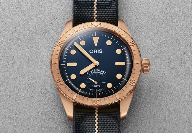 豪利時ORIS Carl Brashear Cal. 401限量腕錶，型號：01 401 7764 3185