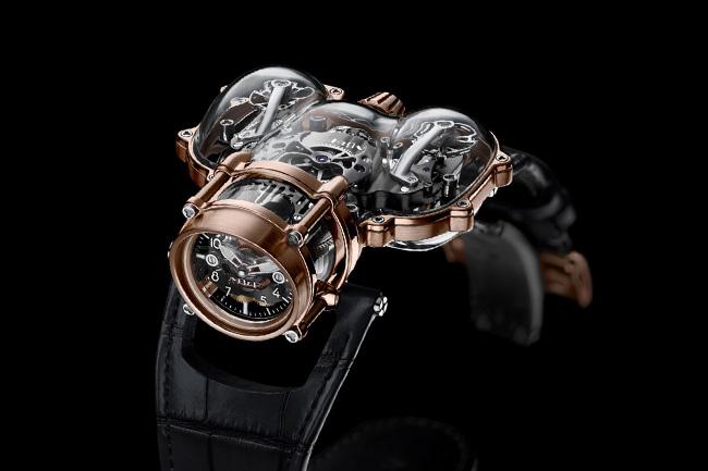 MB&F Horological Machine N°9藍寶石水晶版本 展示最美機芯