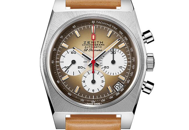 真力時ZENITH Chronomaster Revival A385復刻版腕錶，型號：03.A384.400/385.C855