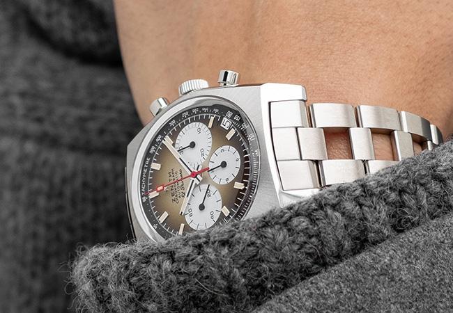 真力時ZENITH Chronomaster Revival A385復刻版腕錶，型號：03.A384.400/385.M385