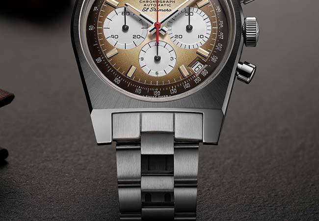 真力時ZENITH Chronomaster Revival A385復刻版腕錶，型號：03.A384.400/385.M385