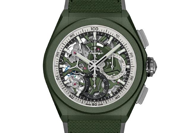 真力時ZENITH Defy 21 Urban Jungle腕錶，型號：49.9006.9004/90.R942