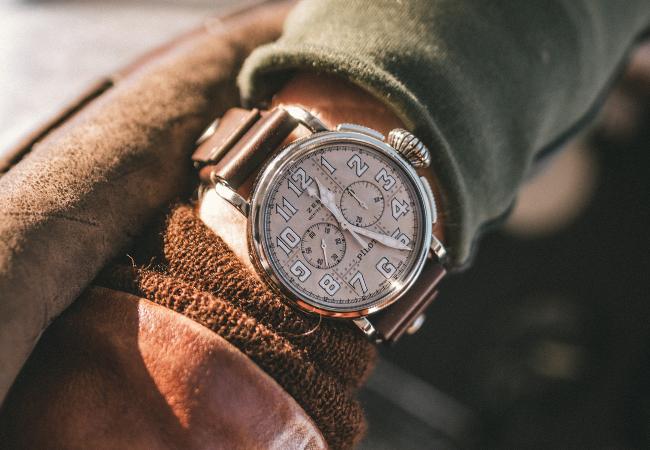 真力時ZENITH Pilot Type 20 Chronograph Silver計時腕錶，型號：05.2430.4069/17.I011