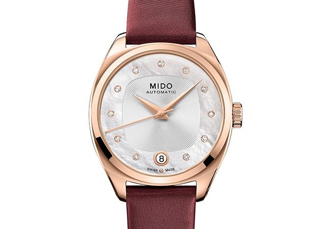 美度 MIDO Belluna Royal 雋永系列皇家鑲鑽女錶，型號：M024.307.37.116.00