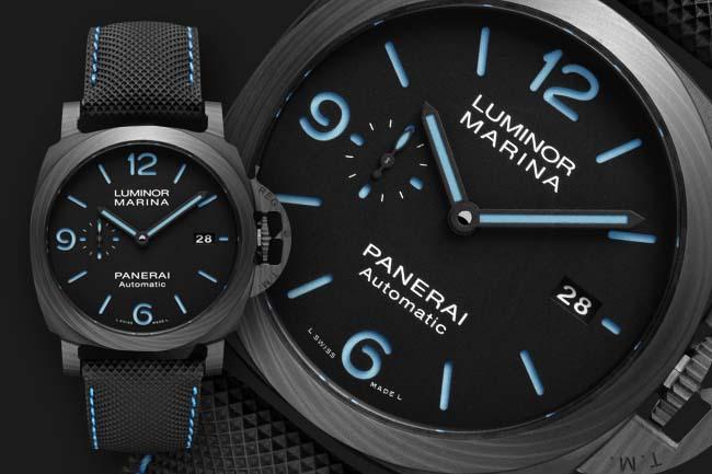 PANERAI PAM1661 Luminor Marina CarbotechTM 44mm 獨門混種碳纖維