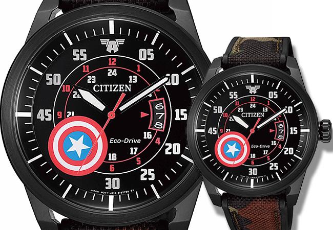 星辰CITIZEN漫威系列，型號：AW1367-05W
