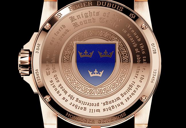 ROGER DUBUIS王者系列圓桌騎士限量腕錶，型號：DBEX00511