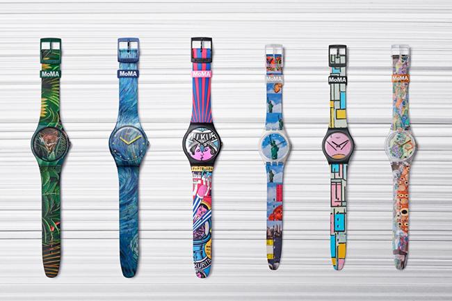 SWATCH X MoMA特別版腕錶重磅推出 經典名作輕鬆戴上手