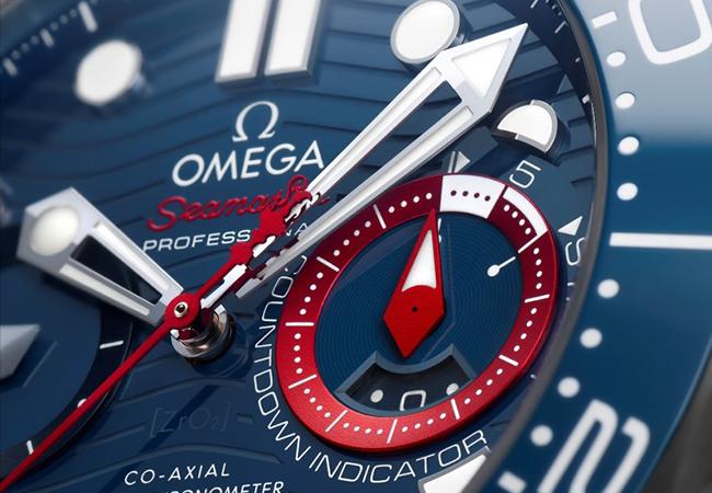 OMEGA海馬潛水300米美洲盃計時碼錶