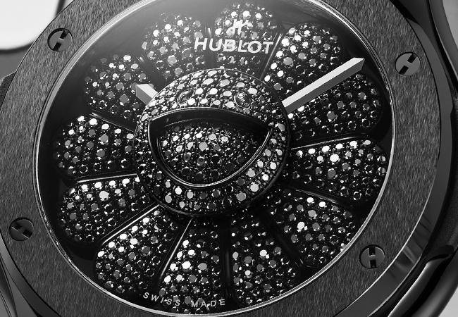 宇舶HUBLOT Classic Fusion Takashi Murakami All Black村上隆聯名腕錶，型號： 507.CX.9000.RX.TAK21