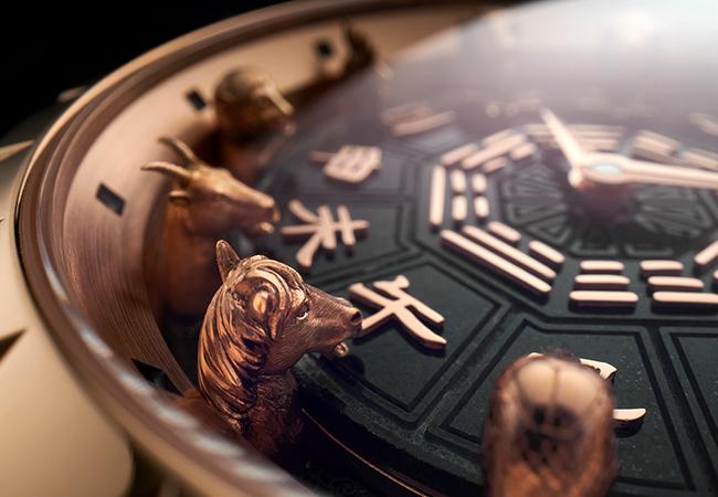  ROGER DUBUIS王者系列圓桌騎士腕錶之中國生肖版，型號：DBEX0844