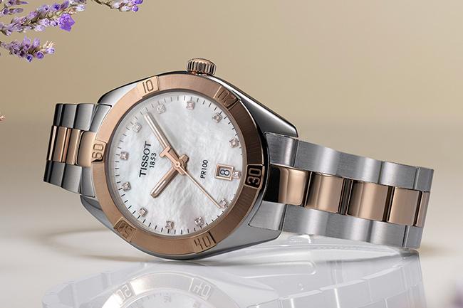 TISSOT PR100 Sport Chic華麗女裝腕錶 表達情意的最佳回禮