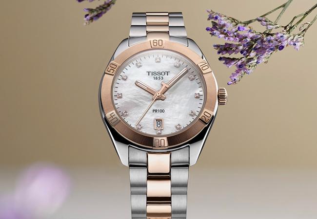 TISSOT PR100 Sport Chic華麗女裝腕錶