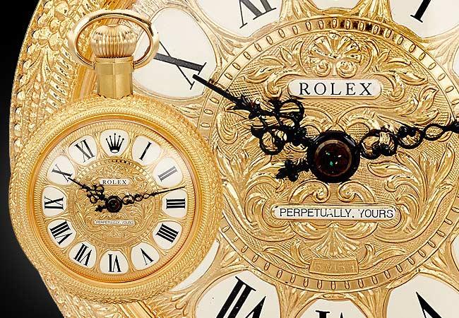 勞力士ROLEX懷錶形香水瓶Perpetually Yours
