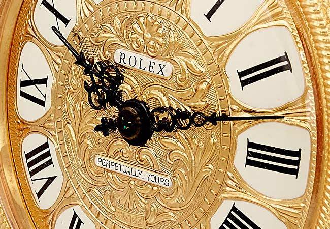 勞力士ROLEX懷錶形香水瓶Perpetually Yours
