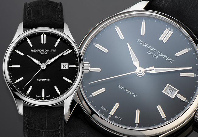 康斯登Classics Index Automatic百年經典焯見自動腕錶，型號：FC-303NB5B6