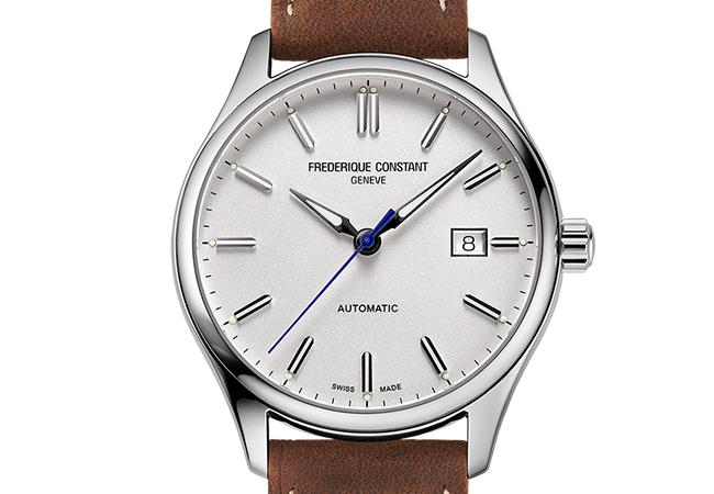 康斯登Classics Index Automatic百年經典焯見自動腕錶，型號：FC-303NS5B6