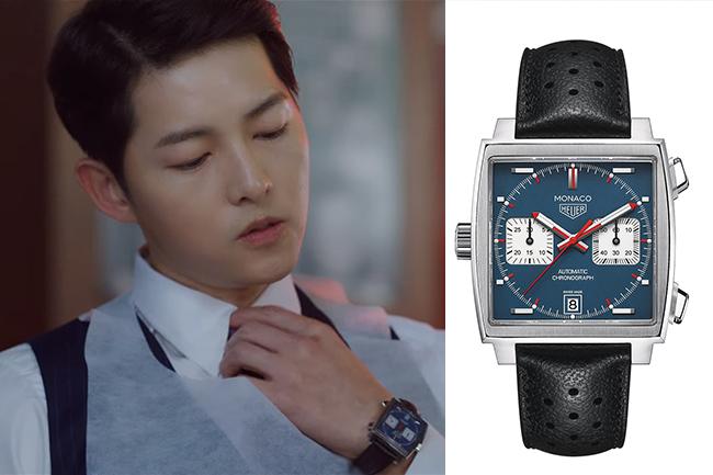 男神宋仲基《黑道律師文森佐》配戴TAG HEUER Monaco Calibre 11腕錶 展現高冷正義形象
