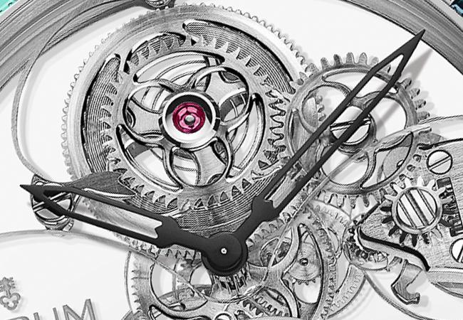 崑崙表CORUM ROMVLVS 44 BILLIONAIRE TOURBILLON經典系列億萬富翁陀飛輪鑽錶，型號：R374/03855