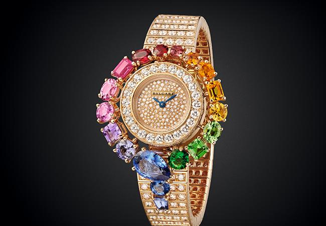 寶格麗Color Treasures系列Serpenti Incantati Rainbow腕錶，型號：103270