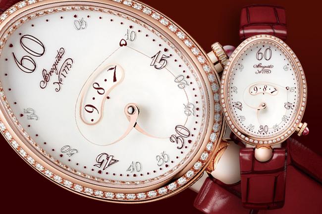 寶璣BREGUET Coeur 9825心願仕女鑽錶 首創心形伸縮指針