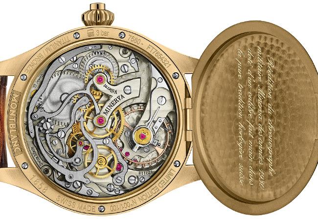 萬寶龍MONTBLANC 1858系列單按把計時腕錶Origin限量款100