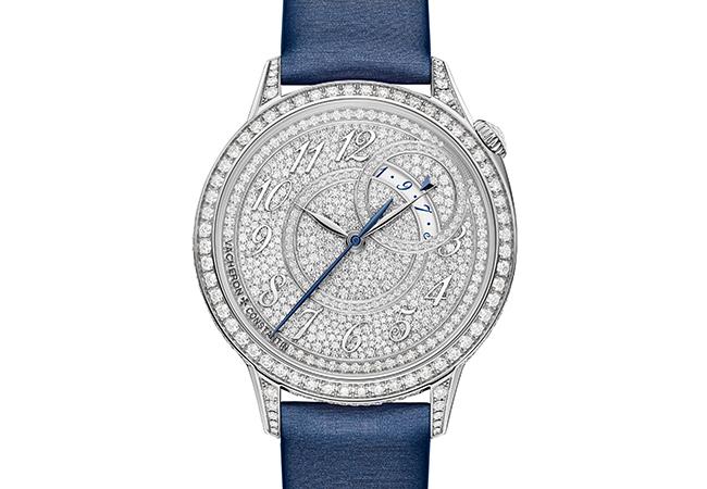 江詩丹頓VACHERON CONSTANTIN Égérie密鑲鑽石自動上鍊腕錶