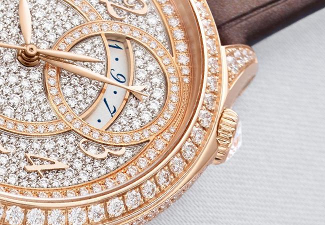 江詩丹頓VACHERON CONSTANTIN Égérie密鑲鑽石自動上鍊腕錶