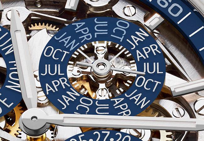 江詩丹頓VACHERON CONSTANTIN Overseas鏤雕超薄萬年曆腕錶