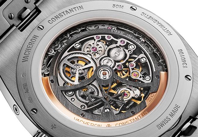 江詩丹頓VACHERON CONSTANTIN Overseas鏤雕超薄萬年曆腕錶