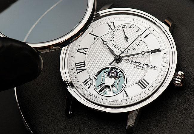  康斯登Slimline Monolithic Manufacture腕錶