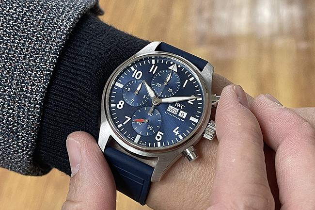 換上新引擎、新配備的飛行員 IWC飛行員計時碼錶