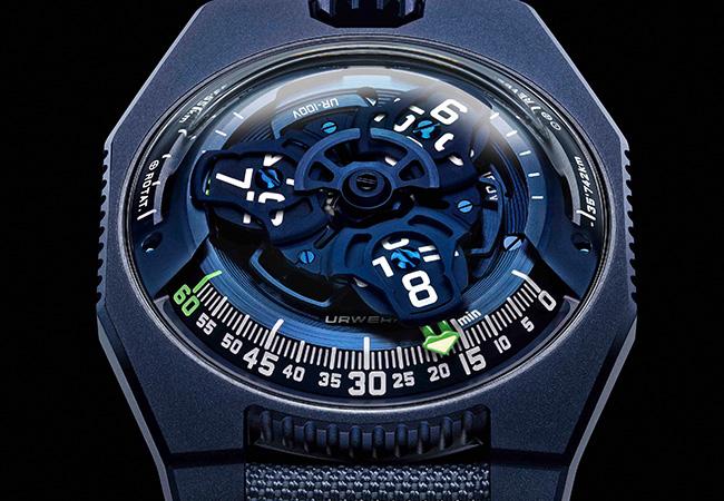 URWERK UR-100V Blue Planet腕錶