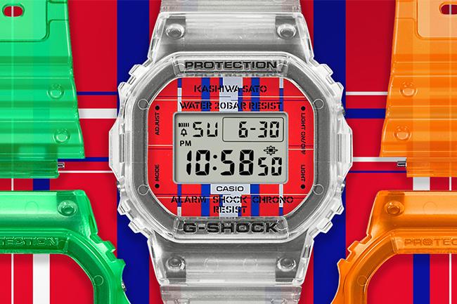 卡西歐G-SHOCK x 佐藤可士和聯名腕錶 演繹日式美學展現視覺標誌力量