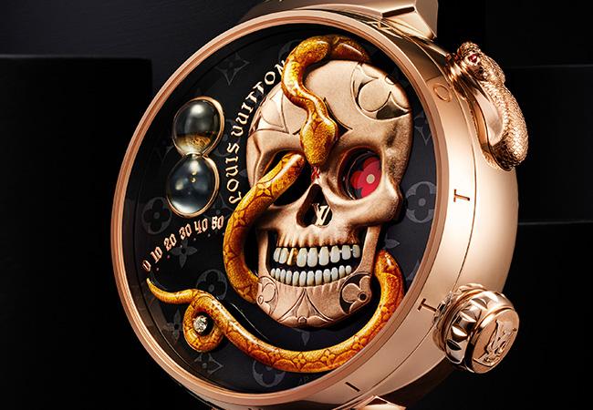 路易威登Tambour Carpe Diem腕錶