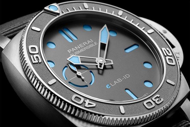 近100%再生物料製作  沛納海Submersible eLAB-ID腕錶 PAM01225