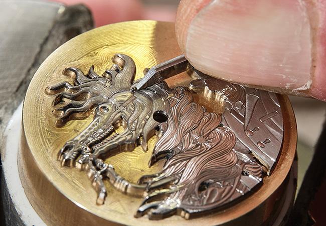 愛馬仕Slim d’Hermès C’est la fête工藝腕錶
