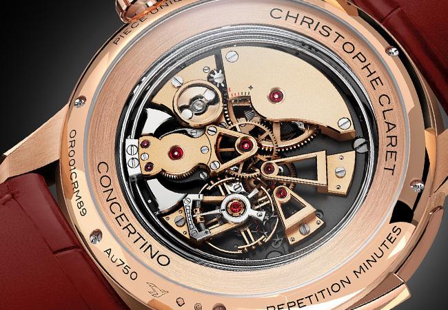CHRISTOPHE CLARET Concertion協奏曲三問腕錶