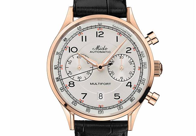 美度Multifort Patrimony Chronograph先鋒系列傳承者計時碼錶