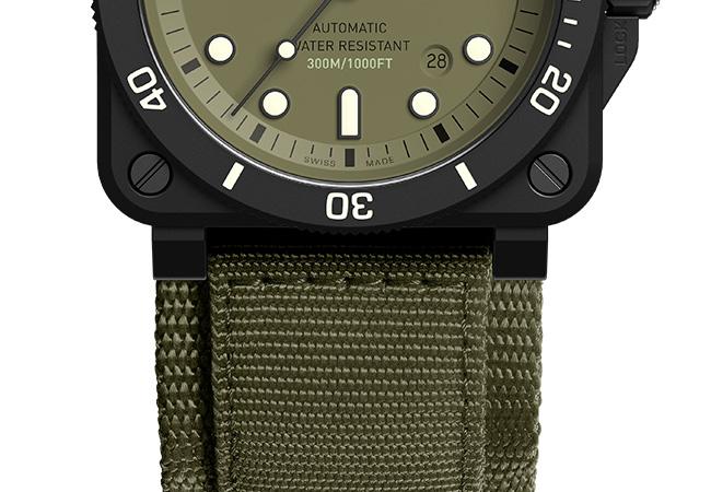 BELL&ROSS BR03-92 Diver Military腕錶
