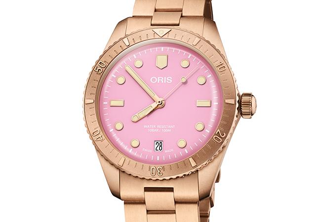 ORIS Diver SixtyFive Cotton Candy