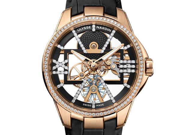 雅典錶ULYSSE NARDIN 鏤空Ｘ璨光腕錶