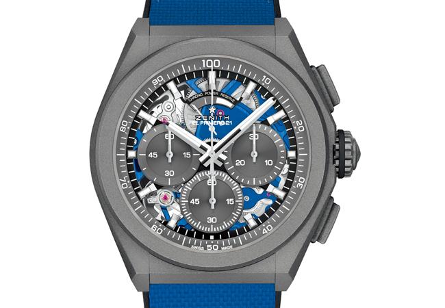 真力時ZENITH Defy 21 Ultrablue計時碼錶
